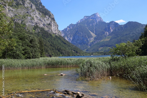 Bergsee (Leopoldsteinersee, Steiermark). Pfaffenstein.