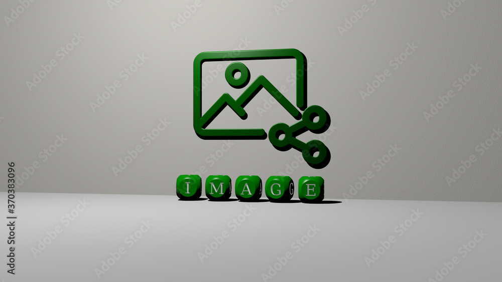 3D illustration of image graphics and text made by metallic dice letters for the related meanings of the concept and presentations 3D illustration of image graphics and text made by metallic dice letters for the related meanings of the concept and presentations