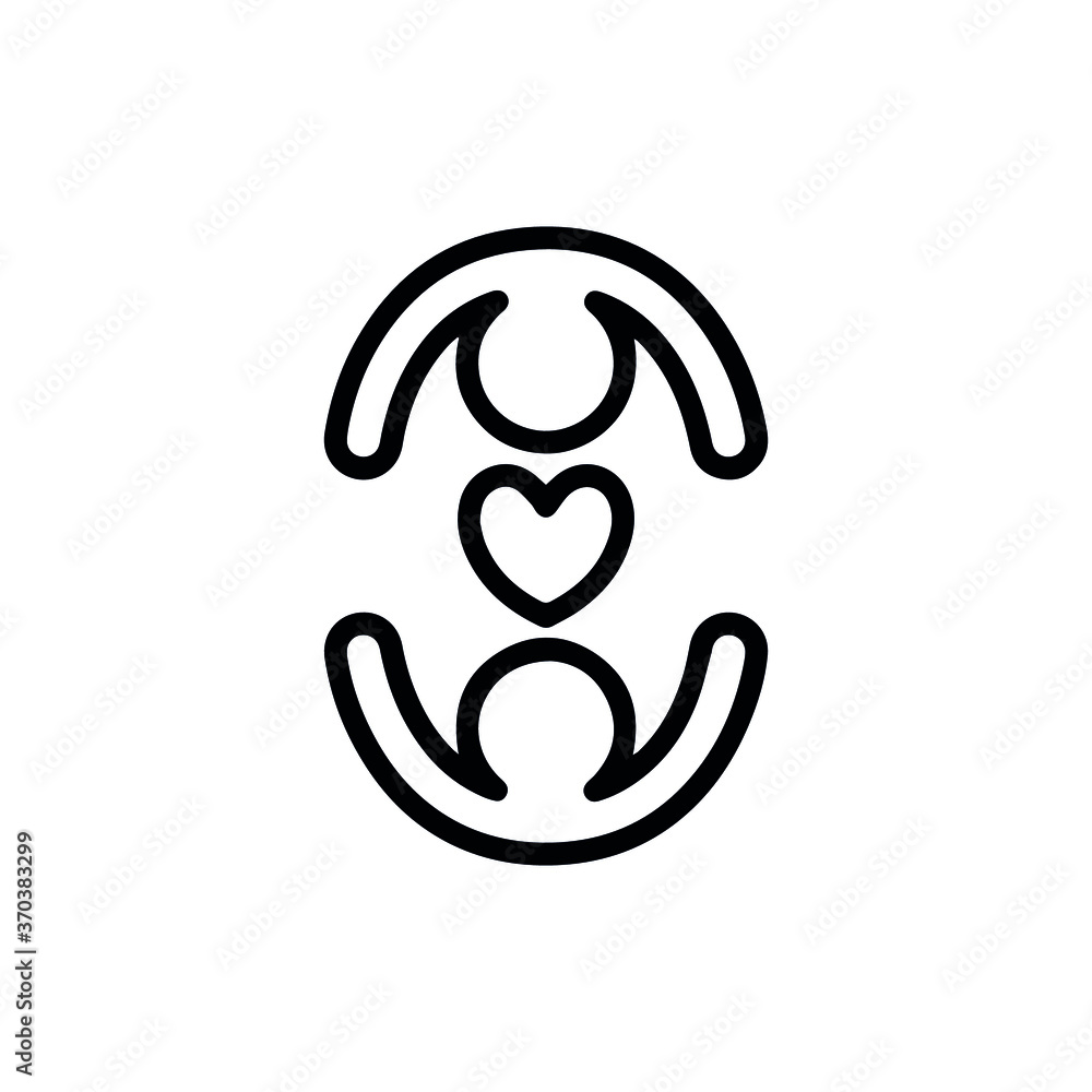 Charity and donation icons. Help and safe life vector collection Charity and donation icons. Help and safe life vector collection