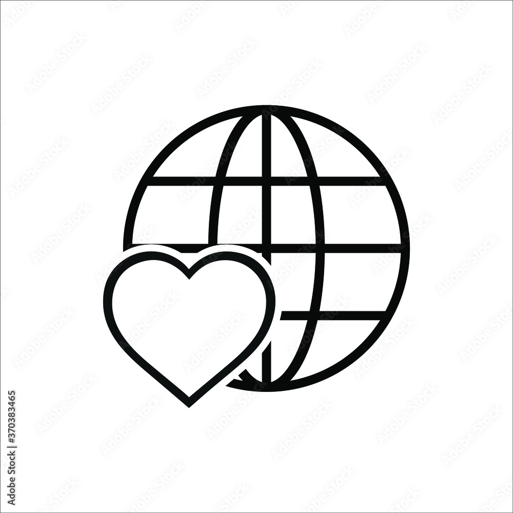 Charity and donation icons. Help and safe life vector collection Charity and donation icons. Help and safe life vector collection