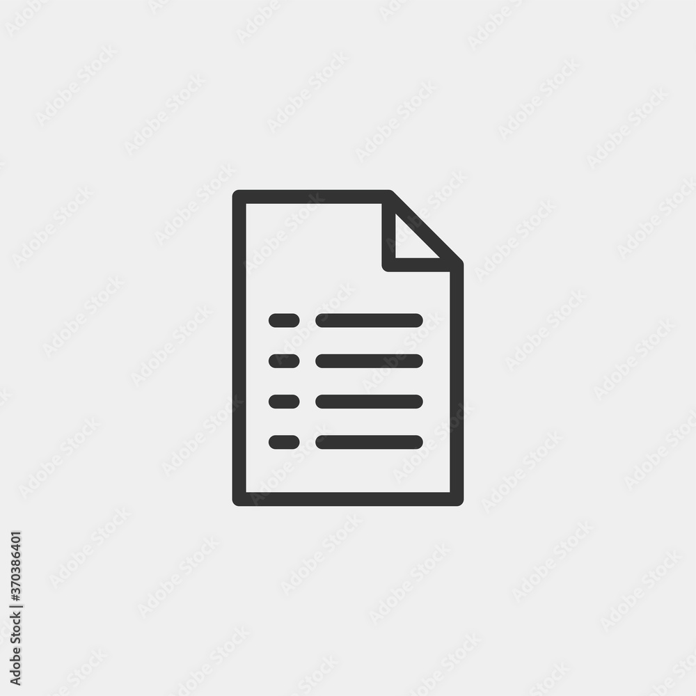 File icon isolated on background. Document symbol modern, simple, vector, icon for website design, mobile app, ui. Vector Illustration File icon isolated on background. Document symbol modern, simple, vector, icon for website design, mobile app, ui. Vector Illustration