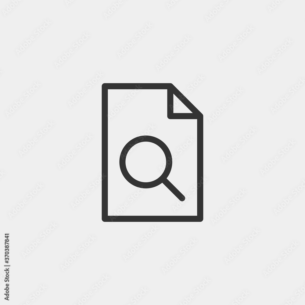File icon isolated on background. Document symbol modern, simple, vector, icon for website design, mobile app, ui. Vector Illustration File icon isolated on background. Document symbol modern, simple, vector, icon for website design, mobile app, ui. Vector Illustration
