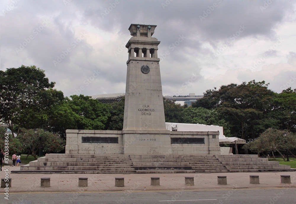 Fototapeta premium The Cenotaph monument at Singapore