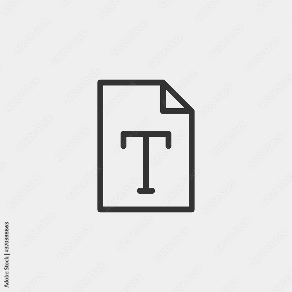 File icon isolated on background. Document symbol modern, simple, vector, icon for website design, mobile app, ui. Vector Illustration File icon isolated on background. Document symbol modern, simple, vector, icon for website design, mobile app, ui. Vector Illustration