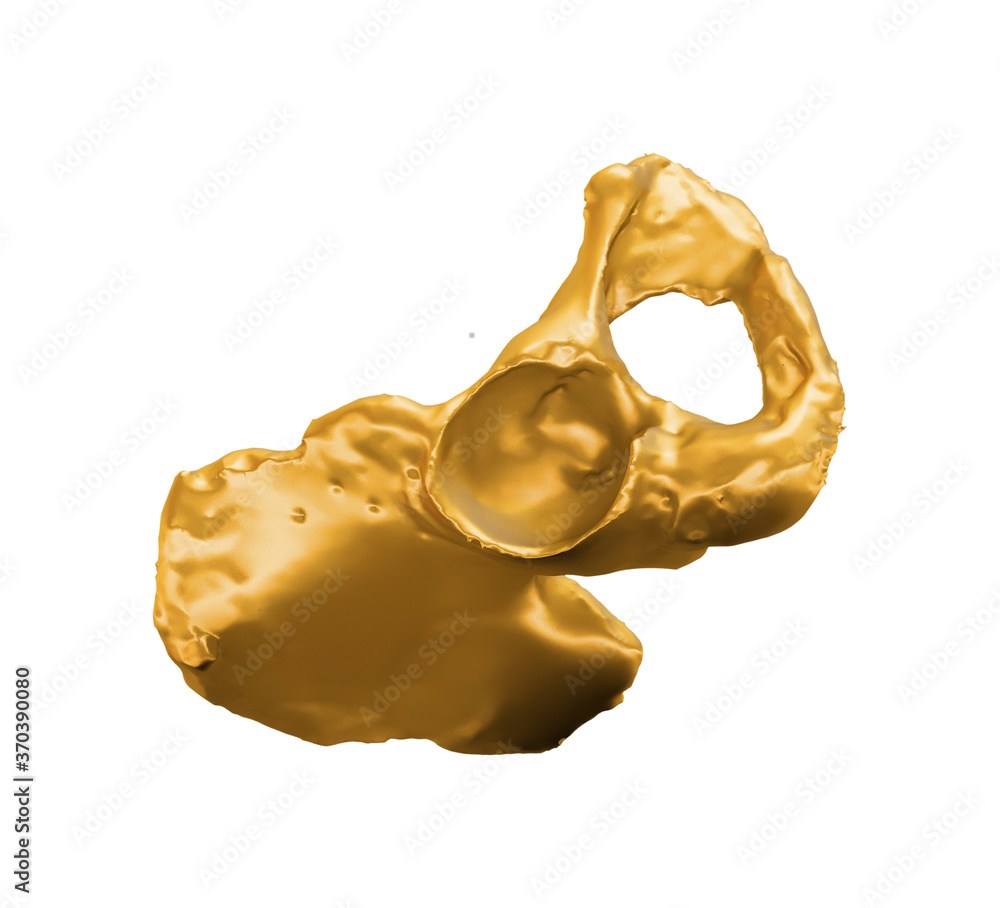 A collection of sculptures created in gold on a white background for your design ideas. 3D render of objects that you can style. A collection of sculptures created in gold on a white background for your design ideas. 3D render of objects that you can style.