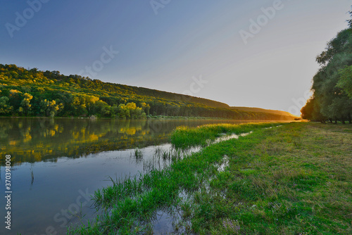 Stroentsy village in the Rybnitsky district of the unrecognized Transnistrian Moldavian Republic. In the village, tourist rallies and climbing competitions are held annually. photo