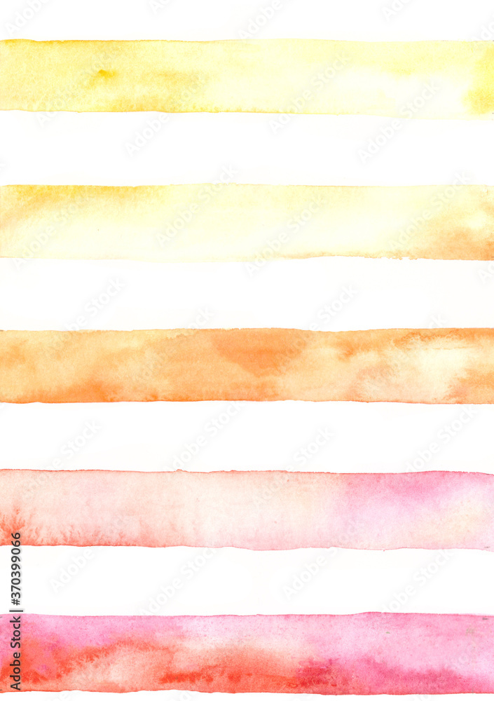 Obraz premium watercolor background with watercolor and strokes