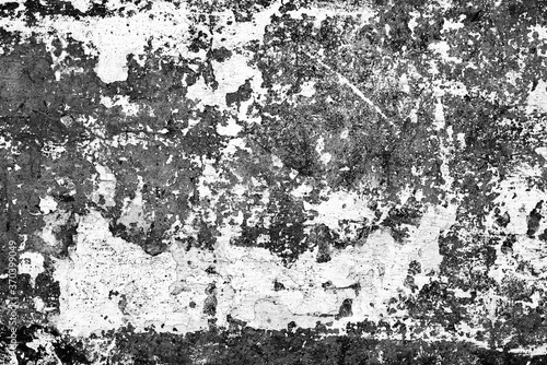 Wallpaper Mural Texture of a concrete wall with cracks and scratches which can be used as a background Torontodigital.ca