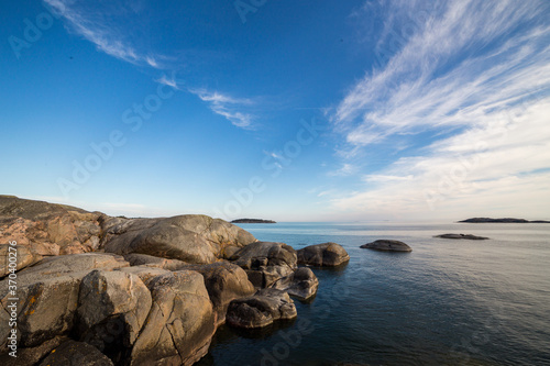 Remote islets in Stockholm archipelago