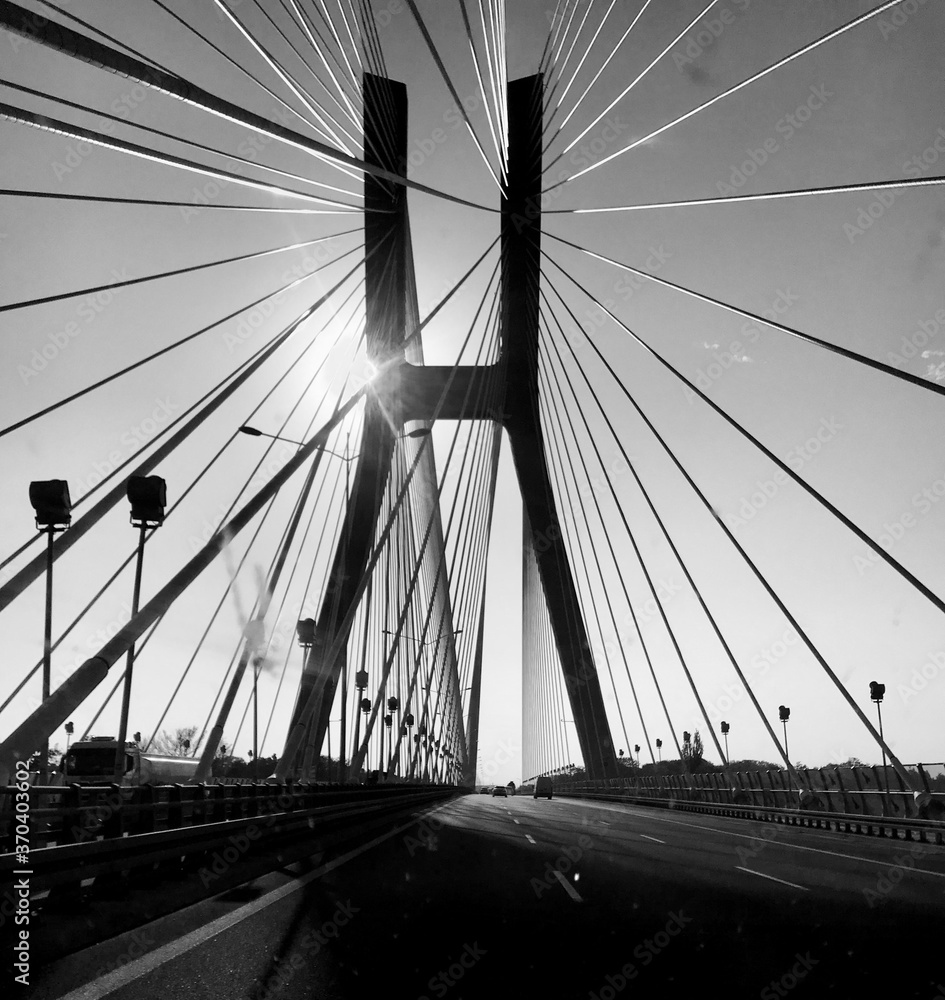 Fototapeta premium bridge over the river