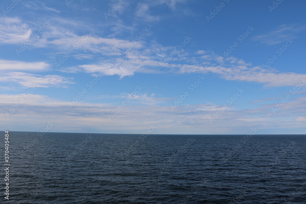 Baltic Sea between Oskarshamn and Visby, Gotland Sweden
