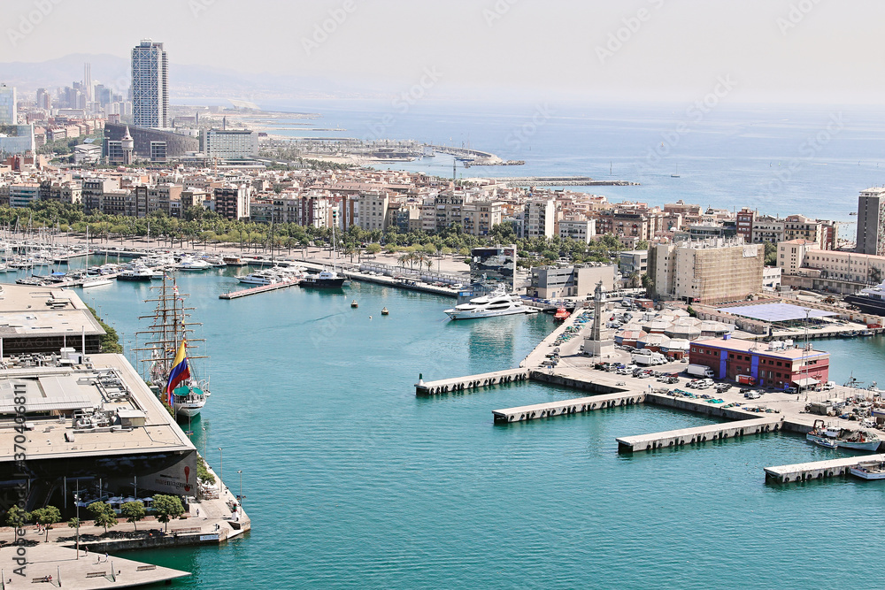 Port of Barcelona Spain
