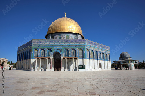 Dome of the Rock.Temple Mount. Al-Aqsa Mosque. Dome of the Rock.Temple Mount. The Western Wall. The architectural complex of the Temple Mount in Jerusalem.The architectural complex of the Temple Moun
