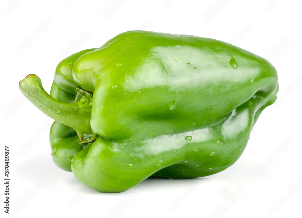Sweet pepper on white background Sweet pepper on white background