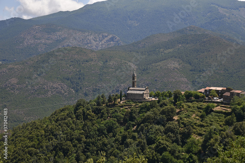 Eglise d'Aiti en Corse © JFBRUNEAU