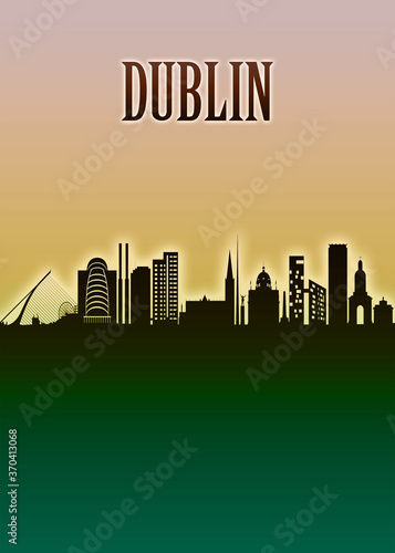 Photography Dublin Skyline Minimal