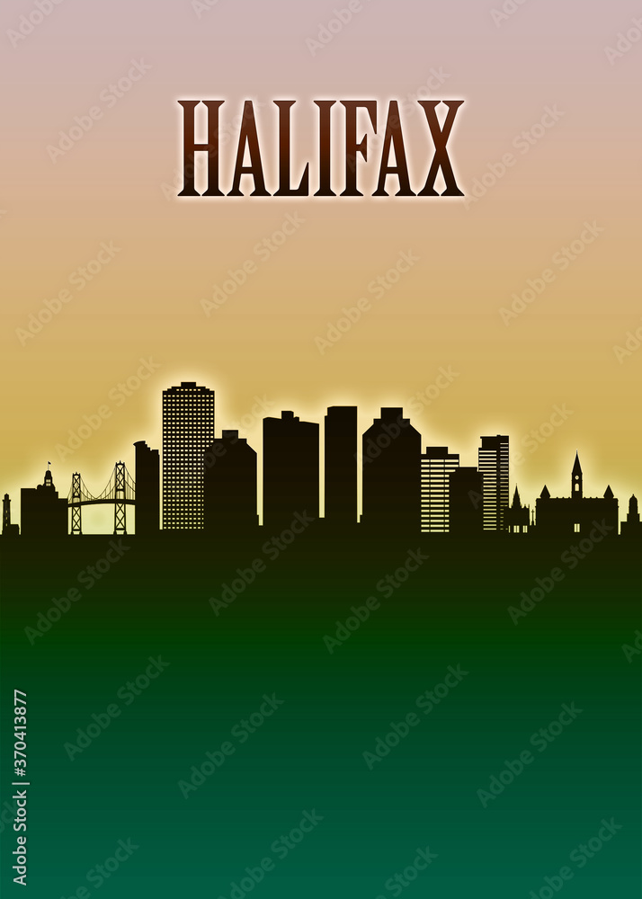 Halifax Skyline Minimal