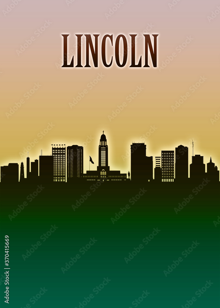 Lincoln Skyline Minimal