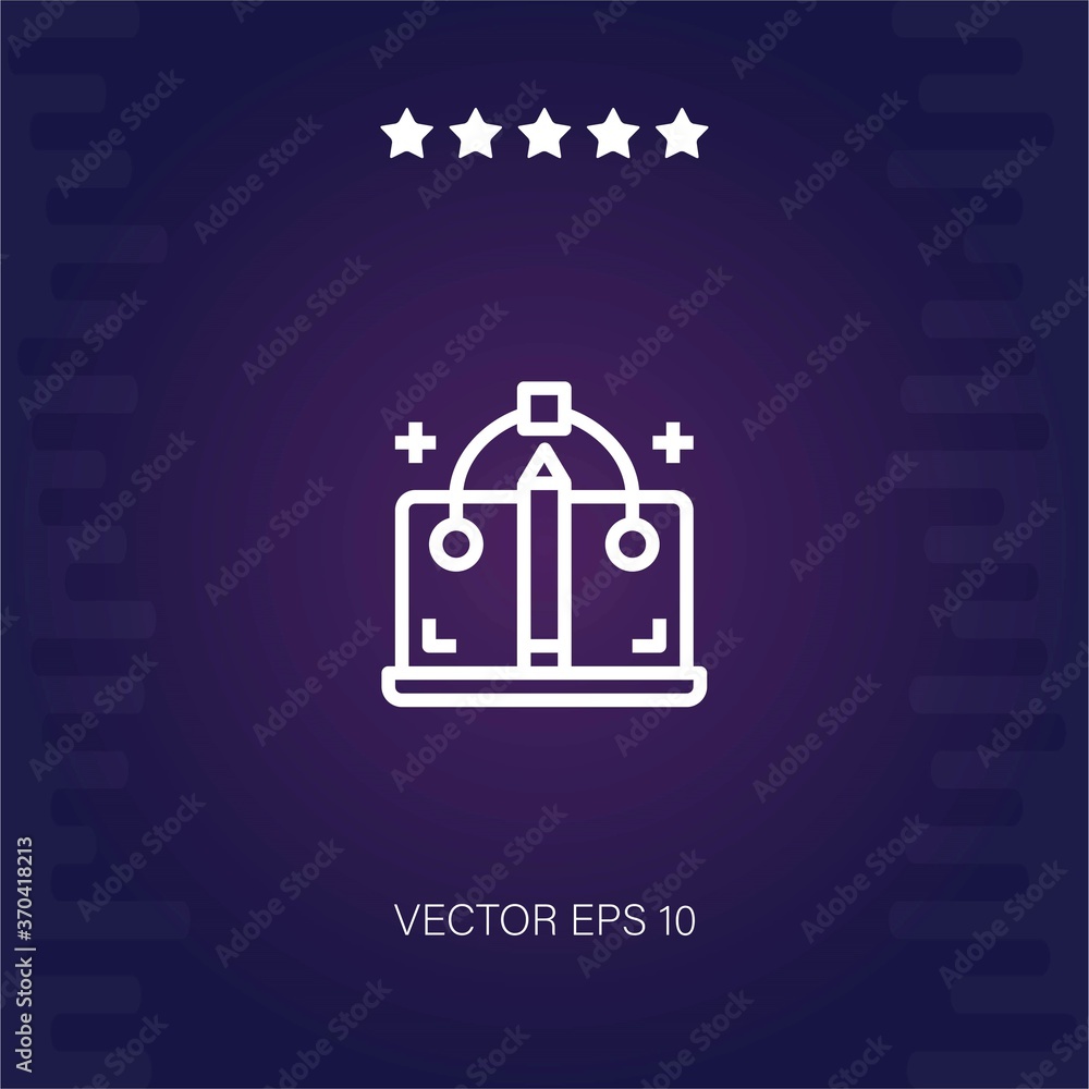 design vector icon modern illustration