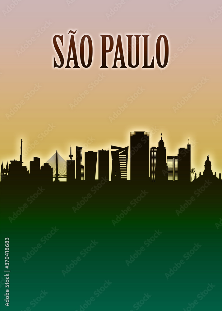 Sao Paulo Skyline Minimal