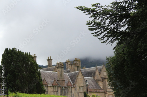 historical castle in the countryside