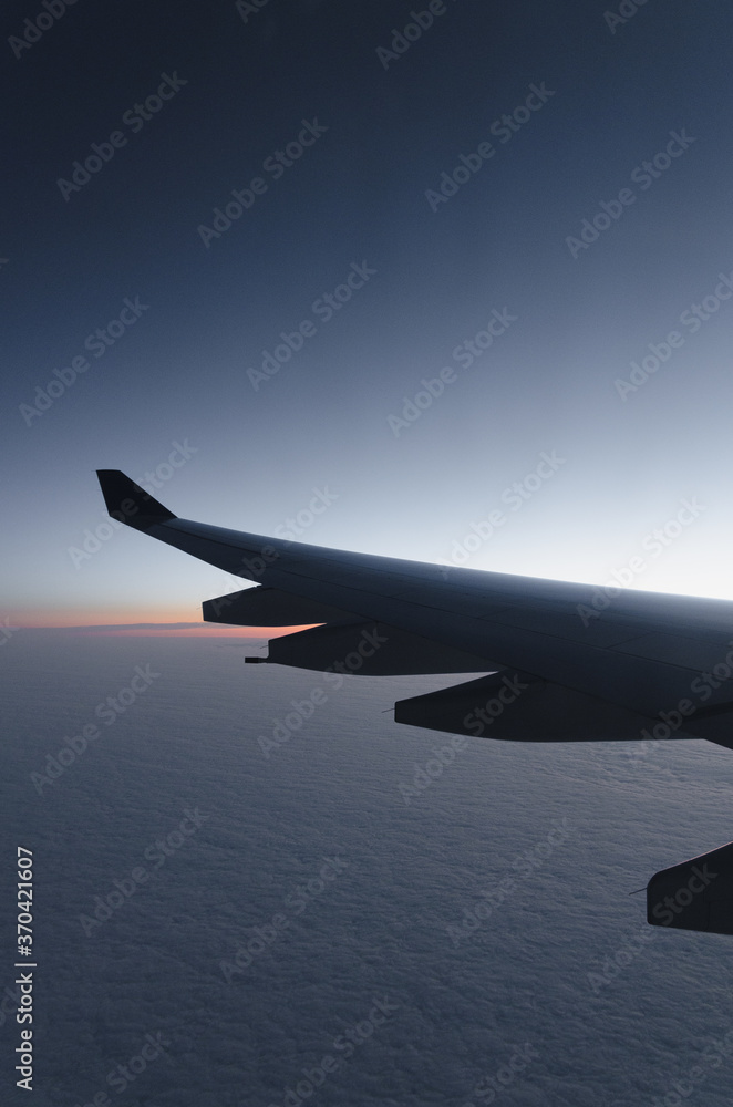 wing of airplane wing of airplane
