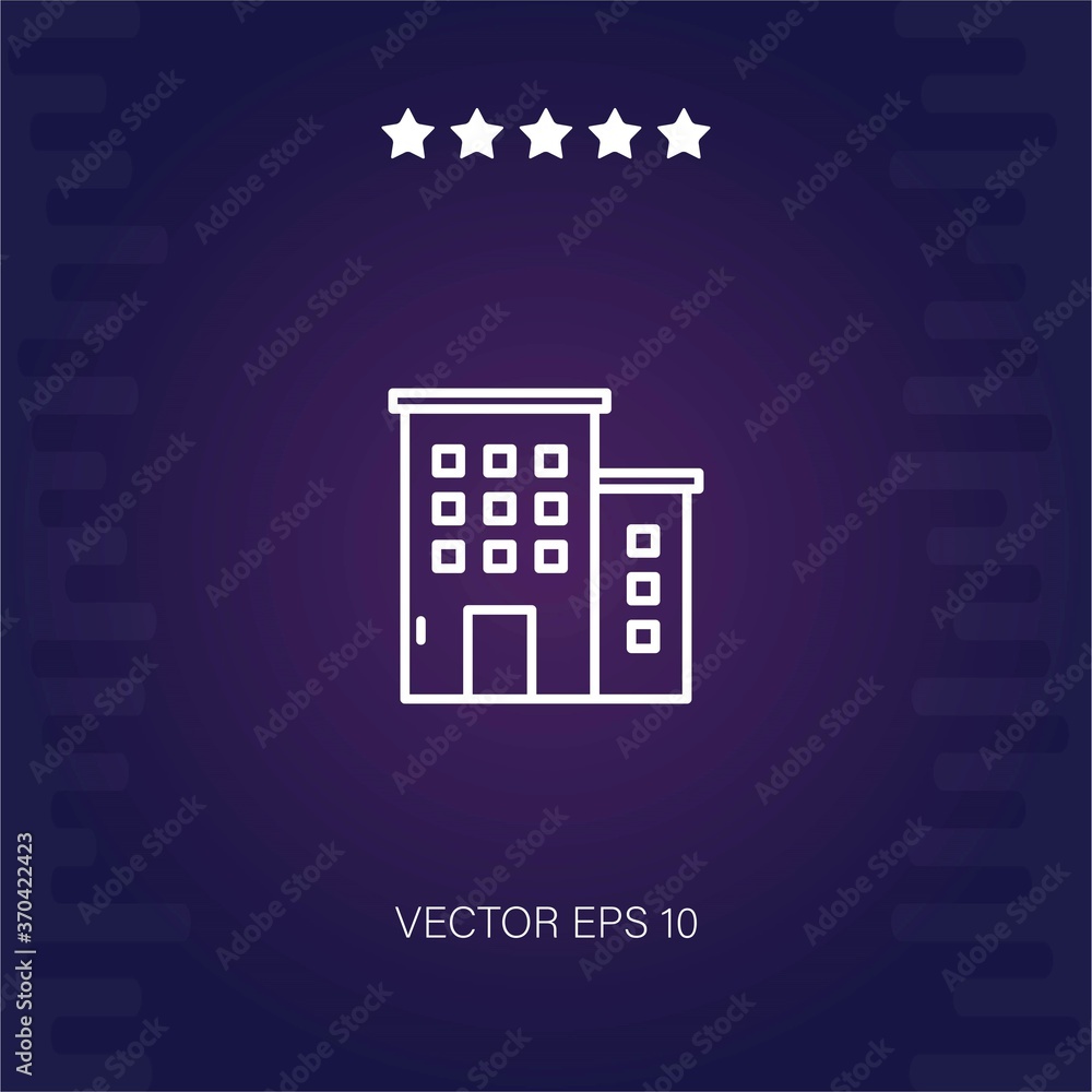office vector icon modern illustration office vector icon modern illustration