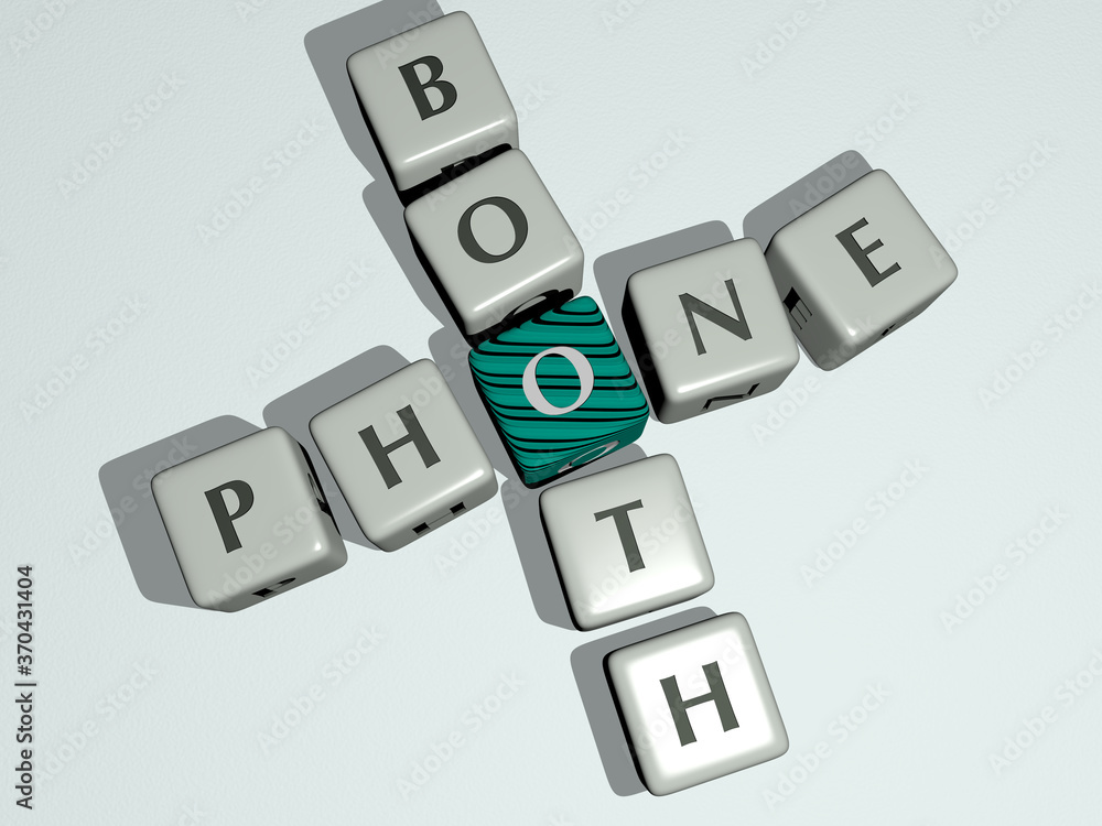 crosswords of phone booth arranged by cubic letters on a mirror floor, concept meaning and presentation. mobile and business crosswords of phone booth arranged by cubic letters on a mirror floor, concept meaning and presentation. mobile and business