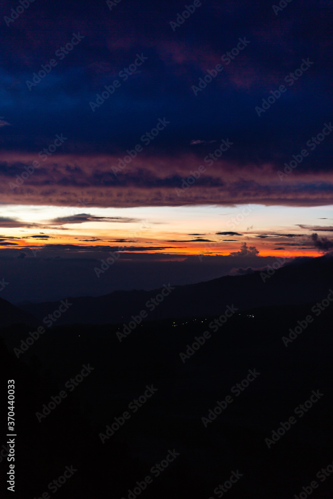 Bromo volcano by sunrise