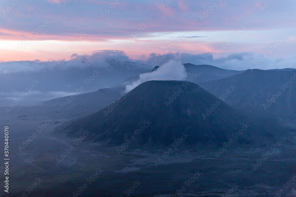Bromo volcano by sunrise Bromo volcano by sunrise