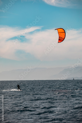 Kite Surfing, Netanya, Israel