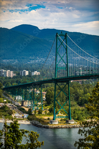 Lions Gate Bridge, Vancouver, BC, Canada