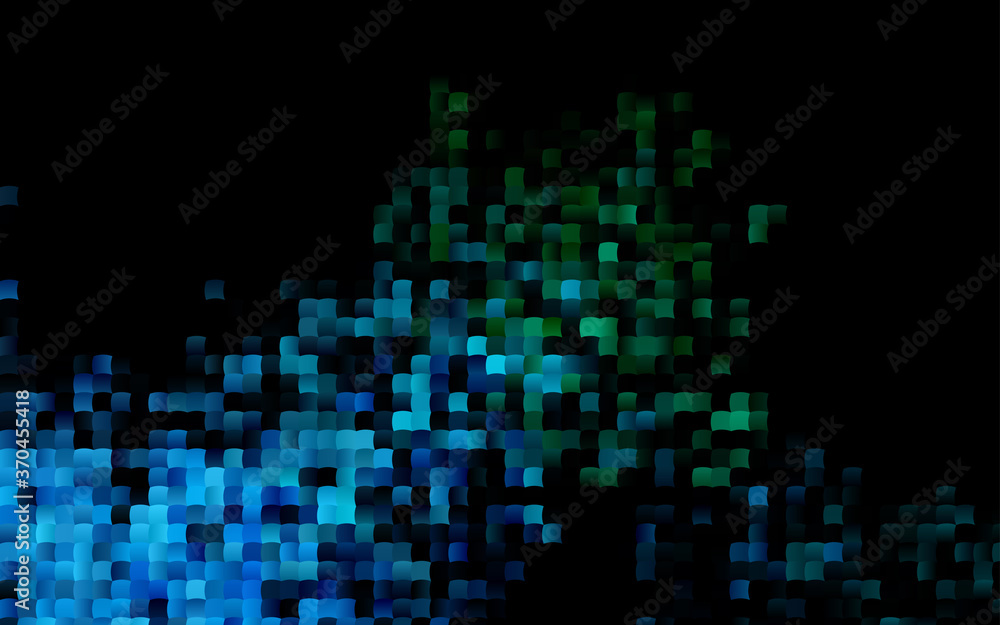 Dark Blue, Green vector cover in polygonal style. Dark Blue, Green vector cover in polygonal style.