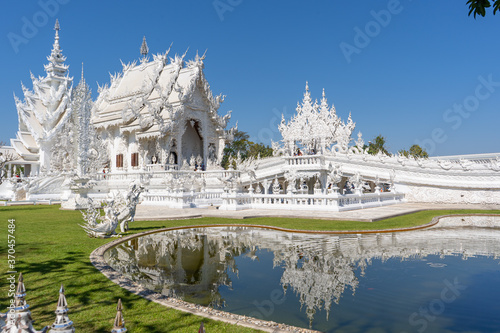 Wat Rong Khun - White Temple in Chiang Rai, Thailand © Gary Shiu