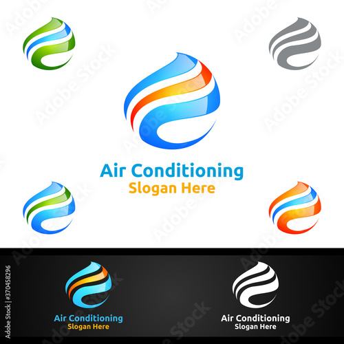 Air Conditioning and Heating Services Logo