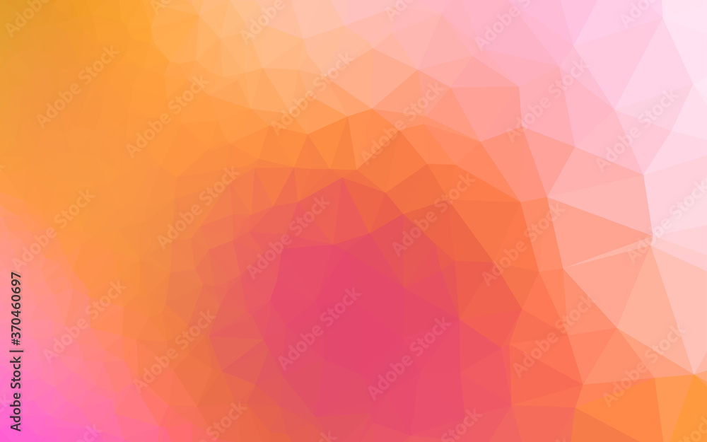 Light Red, Yellow vector blurry triangle texture. Light Red, Yellow vector blurry triangle texture.