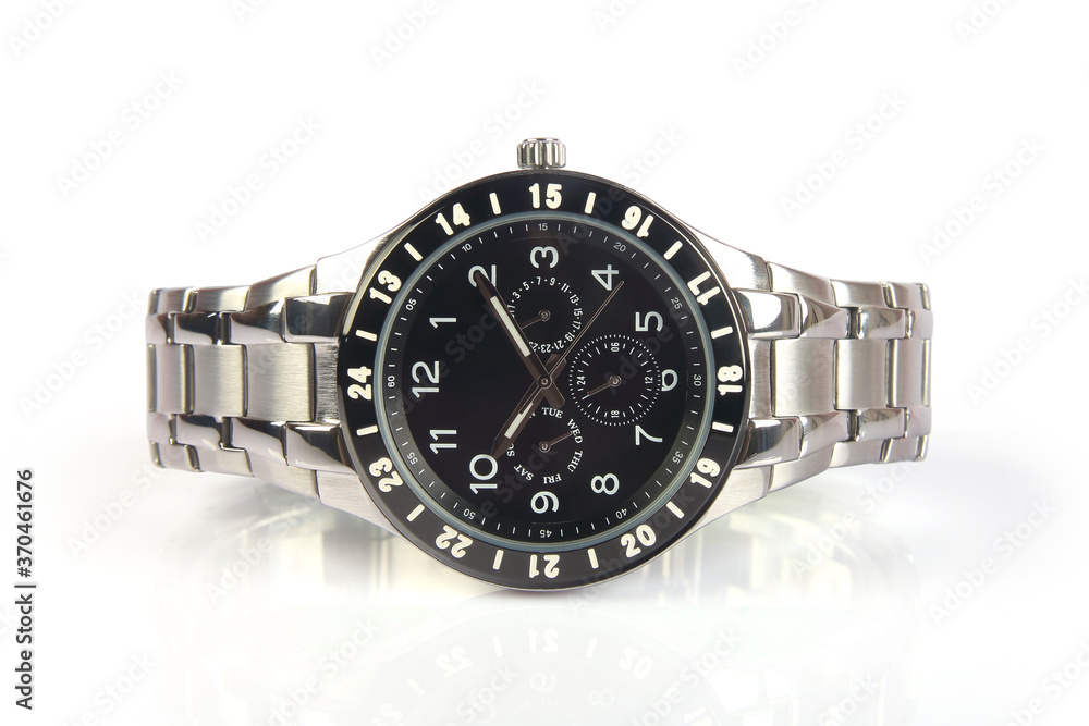 Beautiful Men's wrist metal watch	
