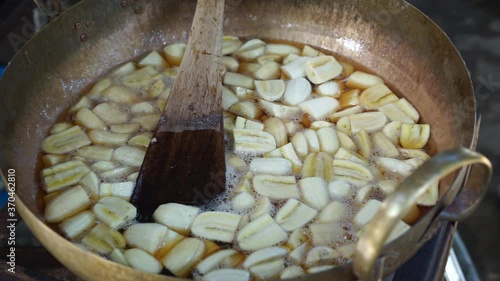 Banana in Syrup Sweet treat