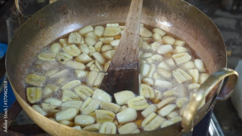 Banana in Syrup Sweet treat