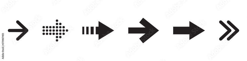 Set of black vector arrows. Arrows vector icon. Arrows vector collection. Vector design elements. Illustration on white background. for business infographic, banner, web and concept design. Set of black vector arrows. Arrows vector icon. Arrows vector collection. Vector design elements. Illustration on white background. for business infographic, banner, web and concept design.