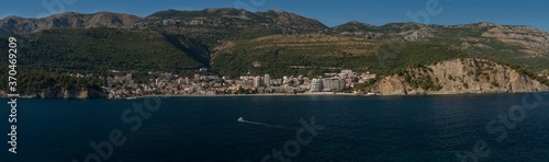 Seaview Panorama of Petrovac, Montenegro © SinCabeza