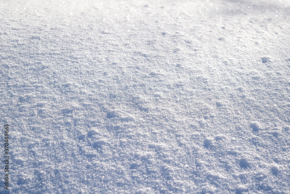 Macro background of fresh snowflake texture Macro background of fresh snowflake texture