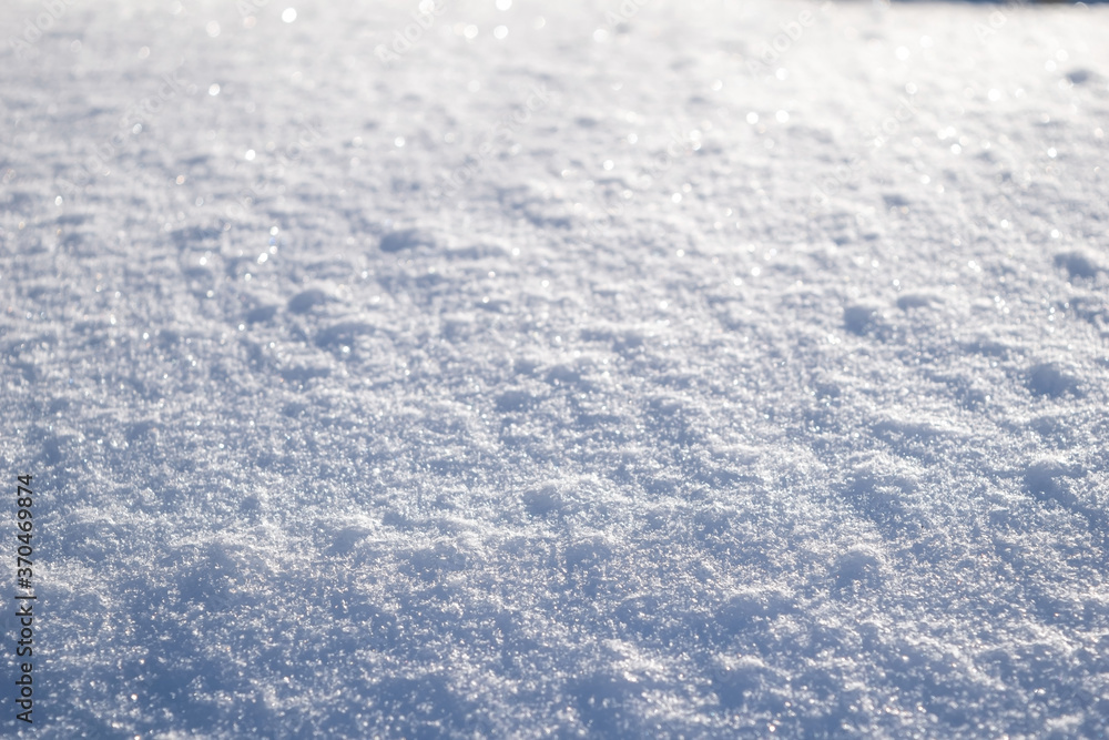 Macro background of fresh snowflake texture Macro background of fresh snowflake texture