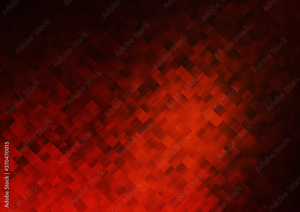 Dark Red, Yellow vector template with crystals, rectangles. Dark Red, Yellow vector template with crystals, rectangles.