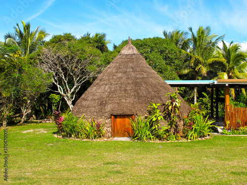 A Random unidentifiable house in Lifou, near New Caledonia photo