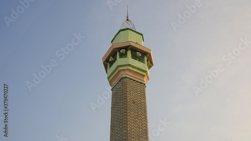 The mosque Tower Kauman in Semarang, Central Java, Indonesia photo