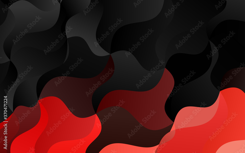 Light Red vector template with bubble shapes. Light Red vector template with bubble shapes.