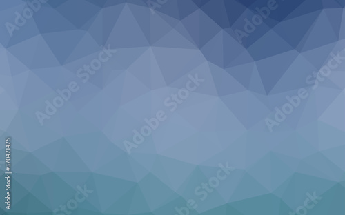 Fototapeta Naklejka Na Ścianę i Meble -  Light BLUE vector polygonal template.