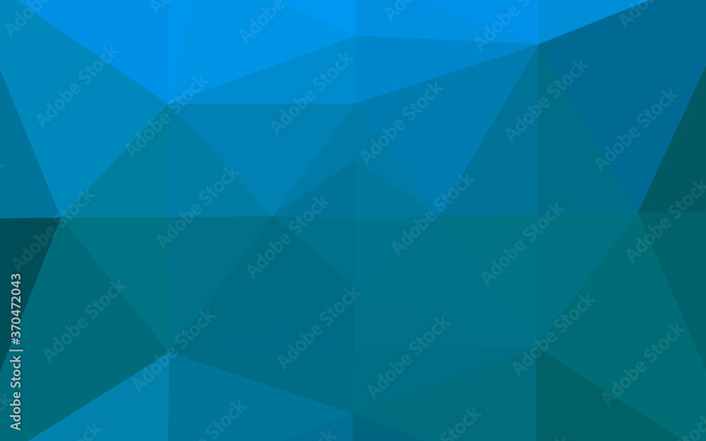 Light BLUE vector polygon abstract backdrop. Light BLUE vector polygon abstract backdrop.
