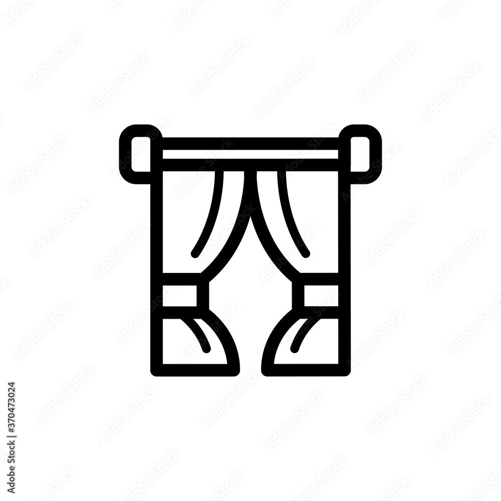 curtain icon vector design trendy curtain icon vector design trendy